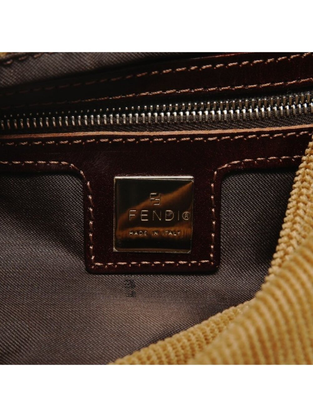 Fendi Shoulder Bag Mamma Bucket Corduroy - Picture 9 of 10